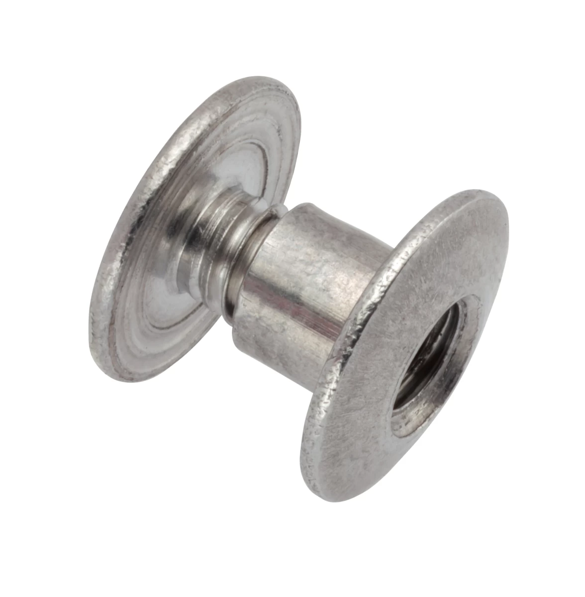 AMPG | 8-32 X 3/16 ALUM BIND POST OPEN HEAD WITH 3/16 LTH SCREW 50
