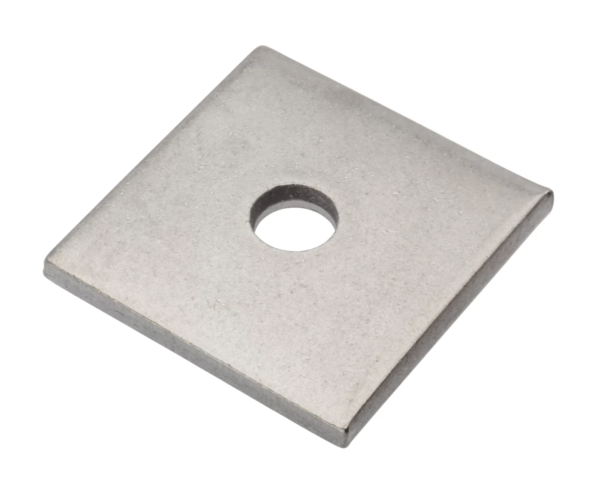AMPG | Sq Washer for 3/8 Bolt .438 ID 2.00 Wd .170-.200 Thk